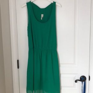 Green dress